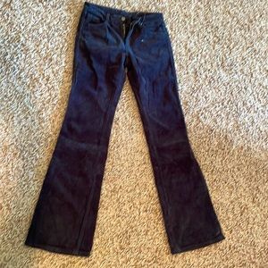 Charcoal straight leg cords from J Galt.